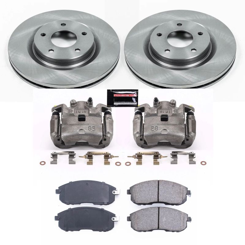 PowerStop PSB Autospecialty Kit w/Cals Brakes, Rotors & Pads Brake Kits - OE main image