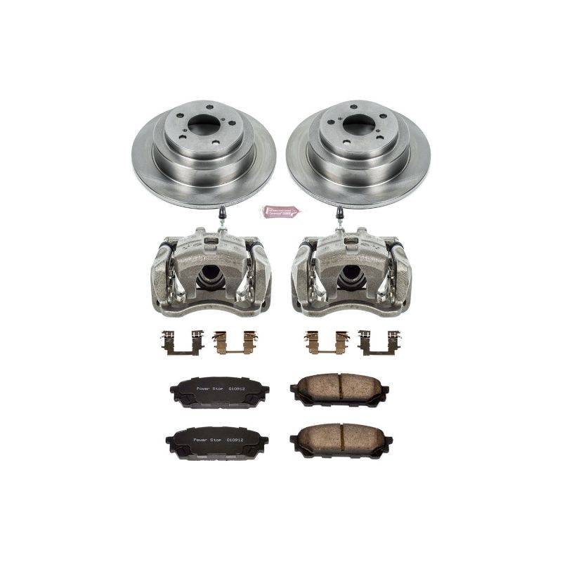 PowerStop PSB Autospecialty Kit w/Cals Brakes, Rotors & Pads Brake Kits - OE main image