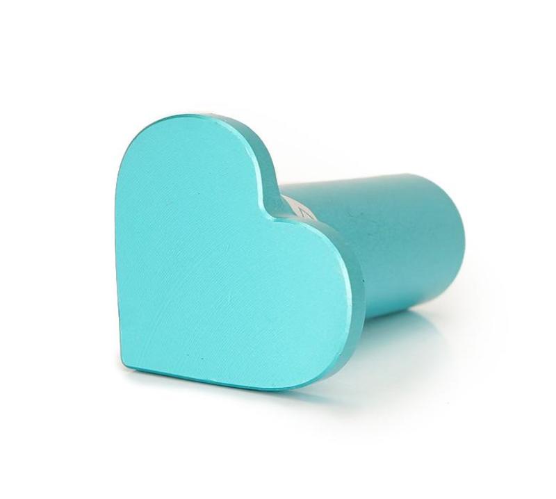 NRG Heart Shape Drift Button Toyota 86/Subaru WRX/STI/Mazda - Teal DB-H002TL