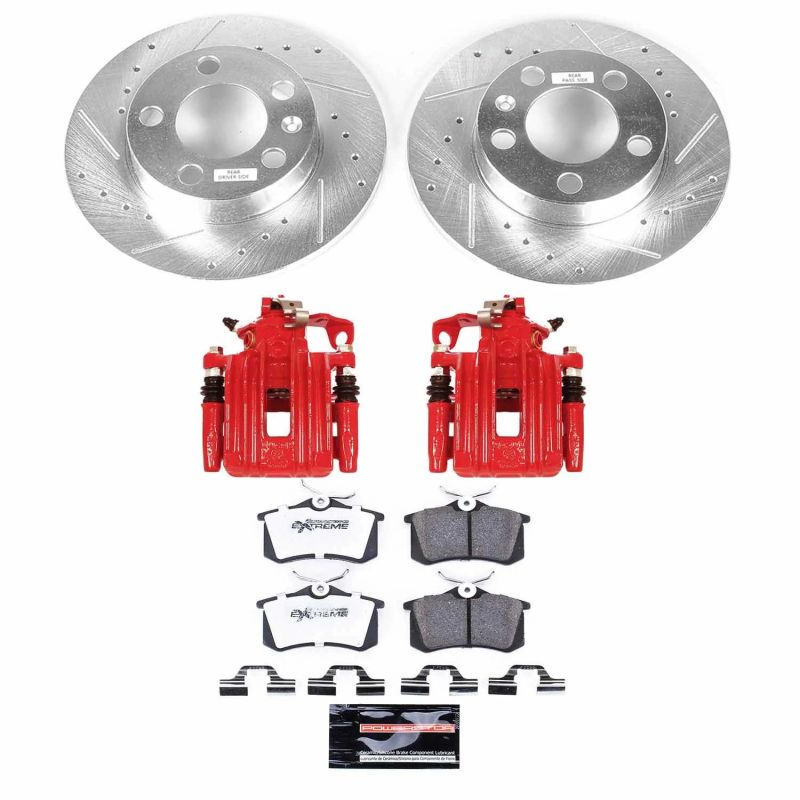 PowerStop PSB Z26 Street Kit w/Cals Brakes, Rotors & Pads Brake Kits - Performance D&S main image