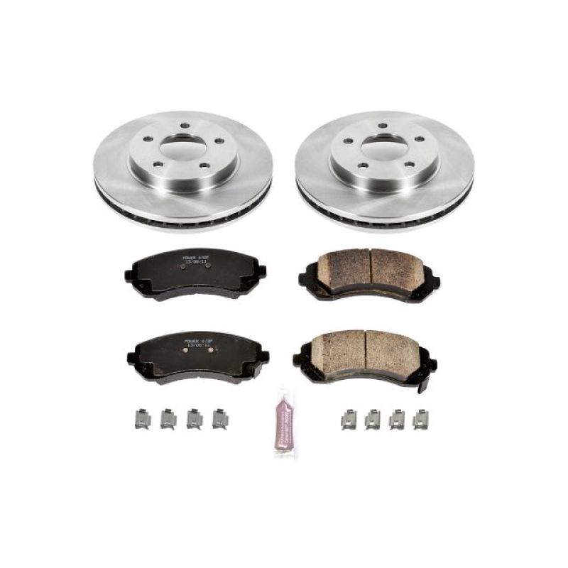 PowerStop PSB Autospecialty Kit Brakes, Rotors & Pads Brake Kits - OE main image