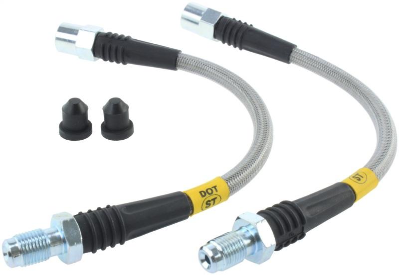 StopTech 94-95 BMW 540i Stainless Steel Rear Brake Line Kit 950.34518 Main Image