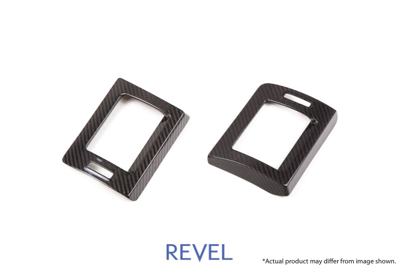 Revel GT Dry Carbon A/C Covers (Left & Right) 15-18 Subaru WRX/STI - 2 Pieces 1TR4GT0AS02