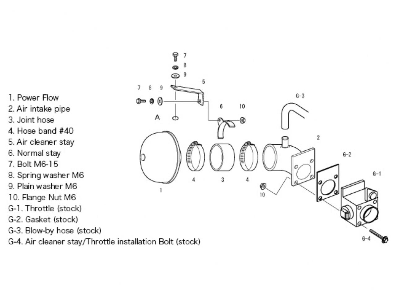 HKS Super Power Flow RA1/2 RS/RM