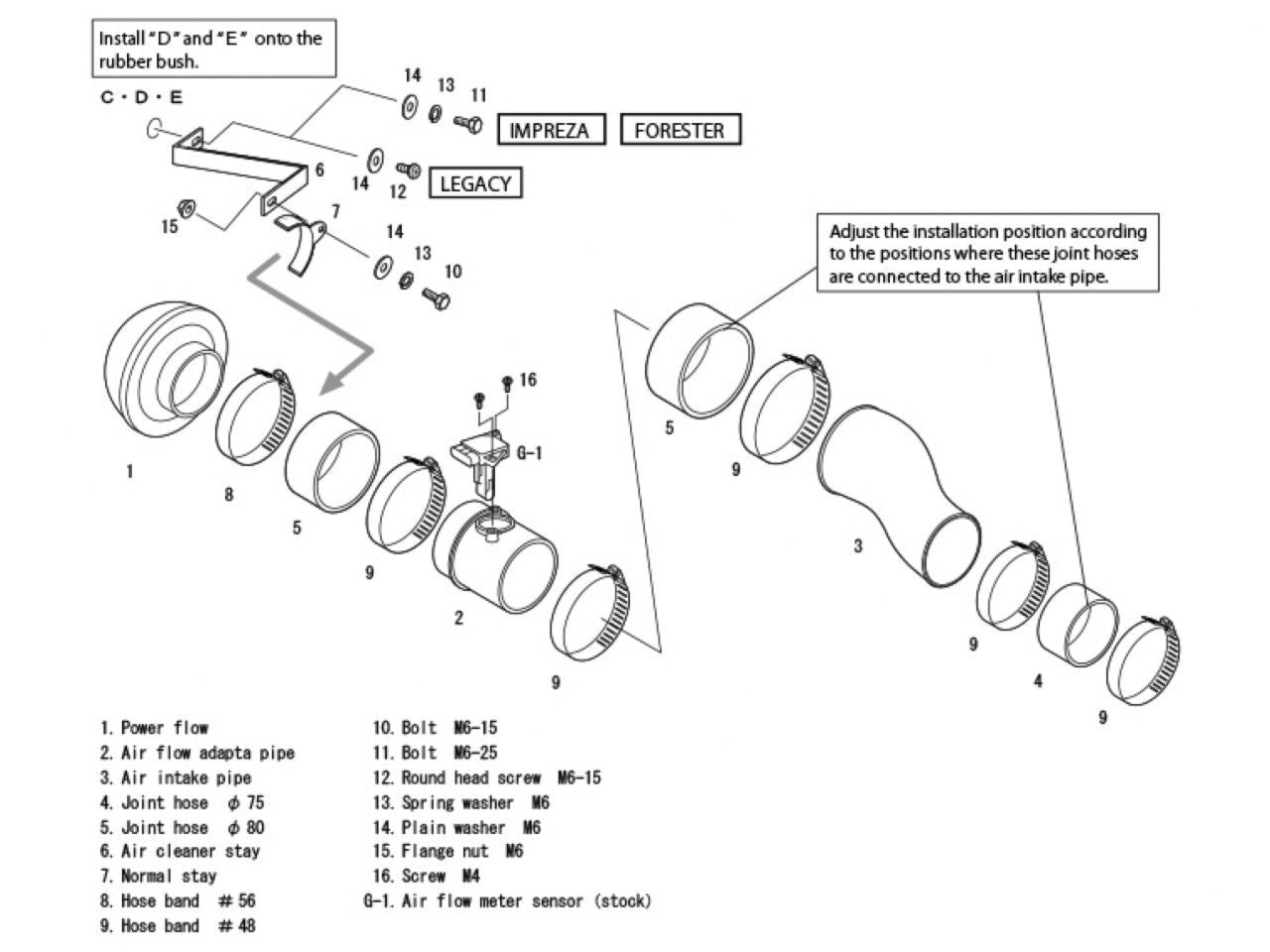 HKS Short Ram Intakes 70020-AF101 Item Image