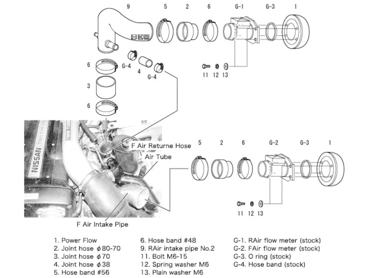 HKS Short Ram Intakes 70020-AN102 Item Image