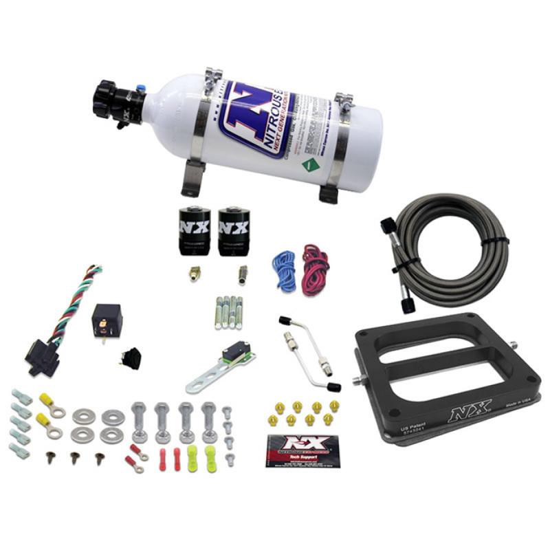 Nitrous Express Dom/Alcohol Nitrous Kit (100-500HP) w/5lb Bottle 50075-05 Main Image