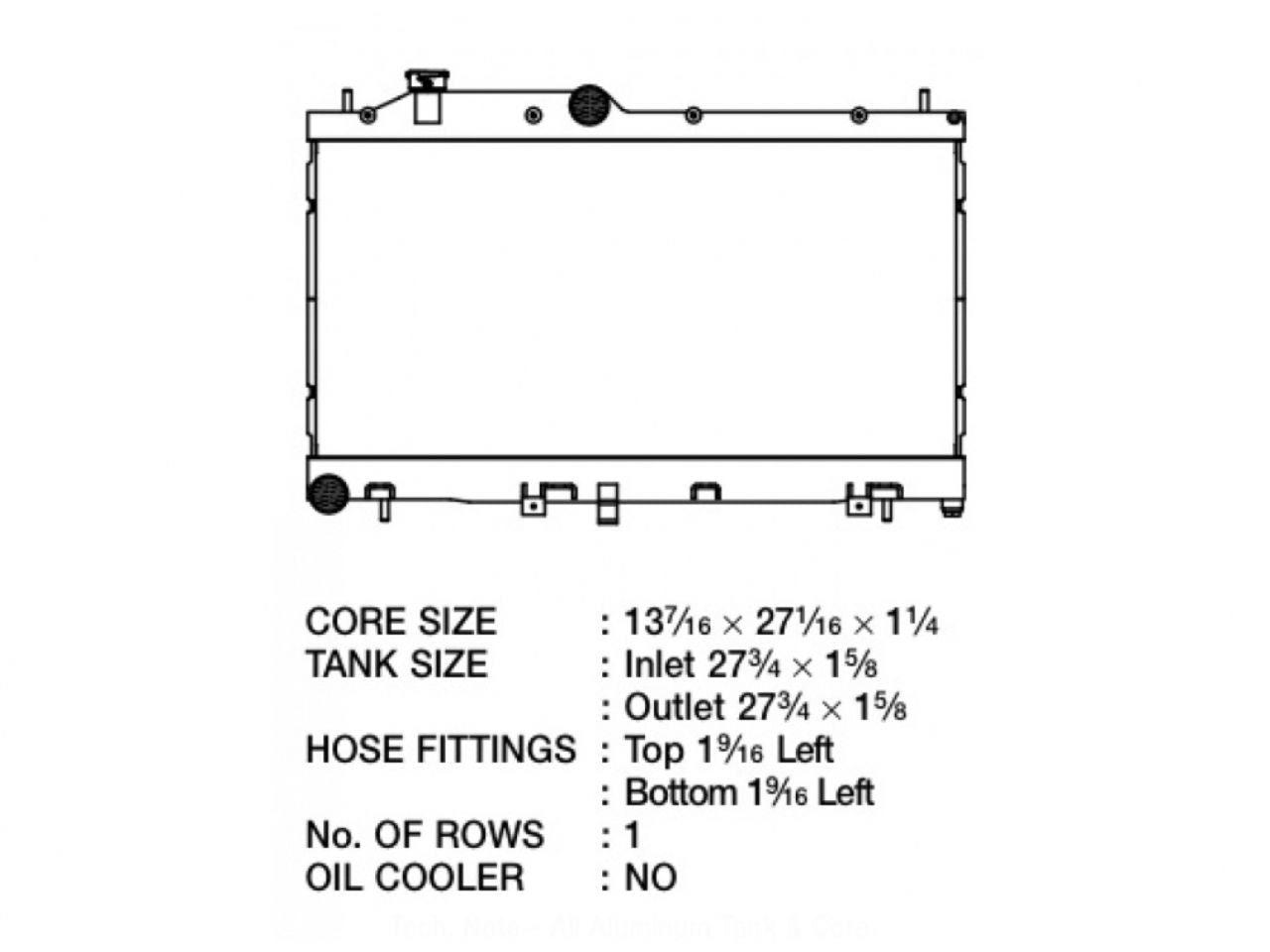 CSF Radiators 7028 Item Image