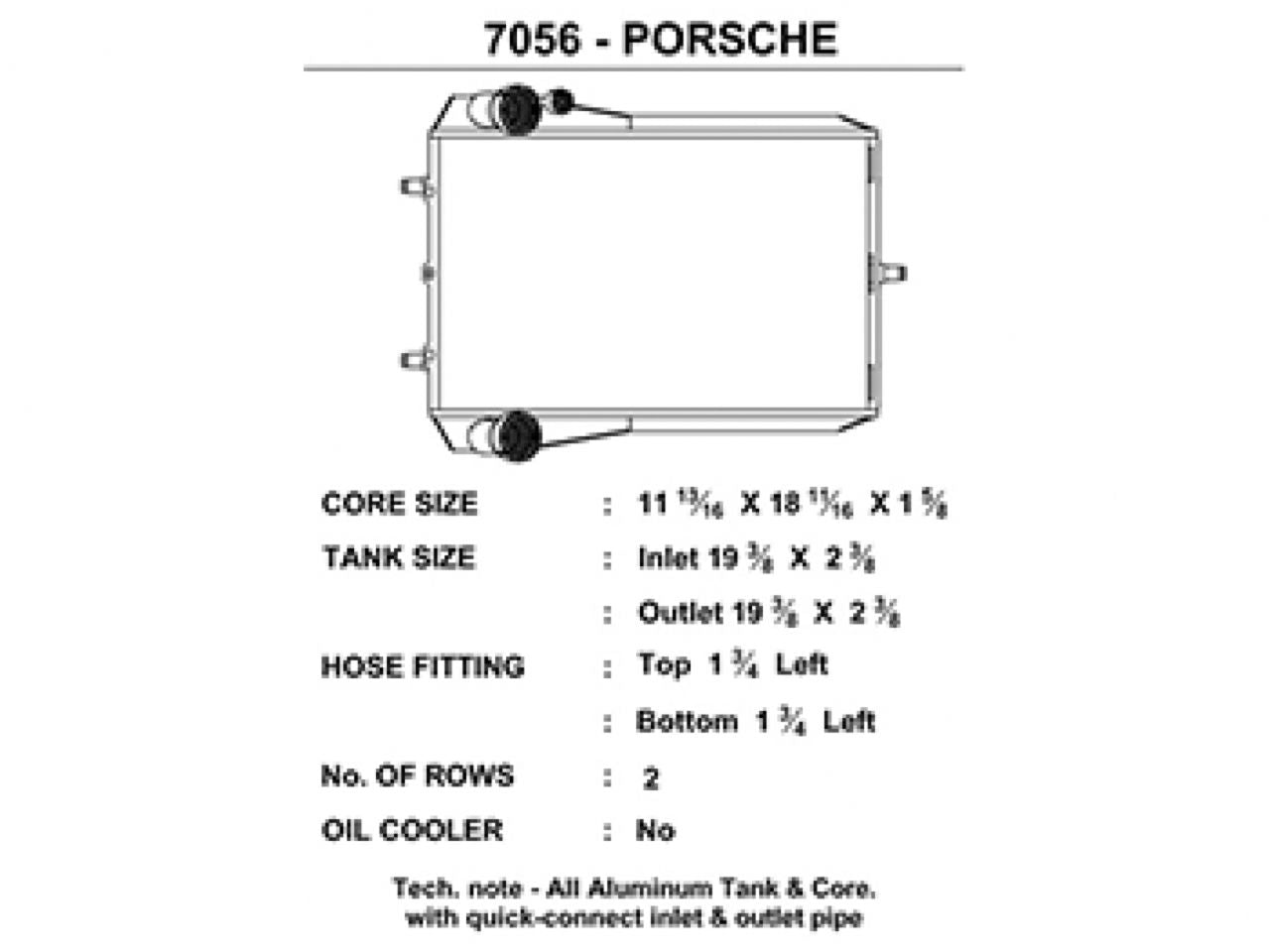 CSF Radiators 7056 Item Image