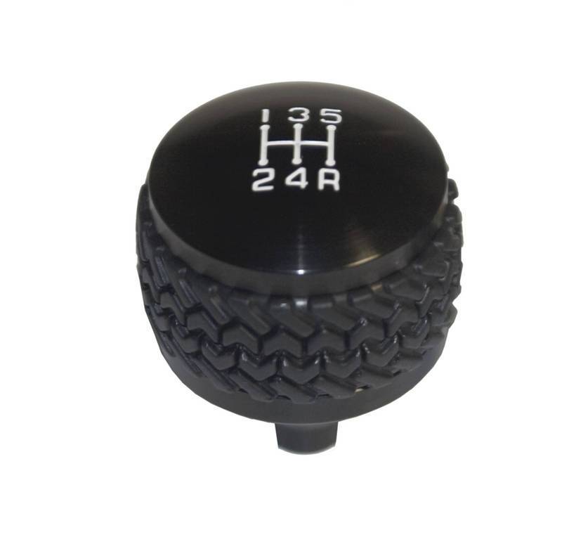 DV8 Offroad 1987-1995 Jeep YJ 5-Speed Shift Knob Black D-JP-180032-BK Main Image