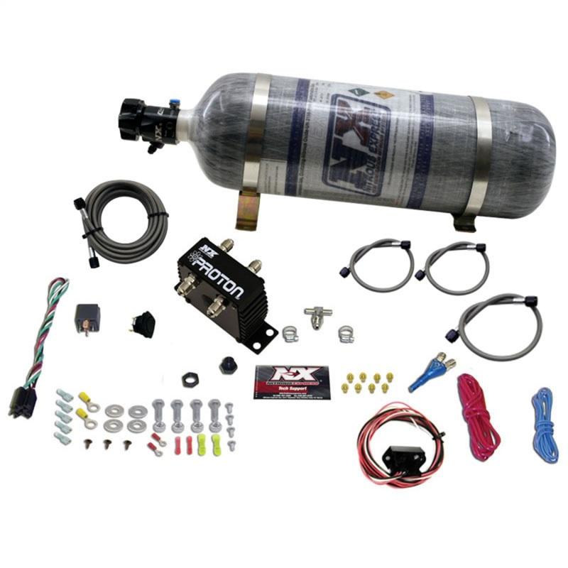 Nitrous Express Proton Fly By Wire Nitrous Kit w/12lb Bottle 20422-12 Main Image