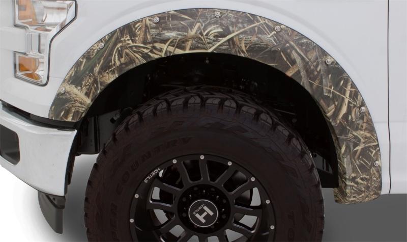 Stampede 1999-2007 Ford F-250 Super Duty 81.0/96.0in Bed Ruff Riderz Fender Flares 4pc Smooth Camo 8404-4 Main Image