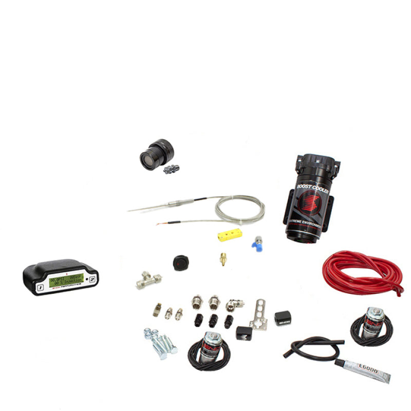 Snow Performance Univ Stg 3 Boost Cooler Water Inj. Kit (Red Hi-Temp Tubing/Quick Fittings) w/o Tank SNO-50100-T