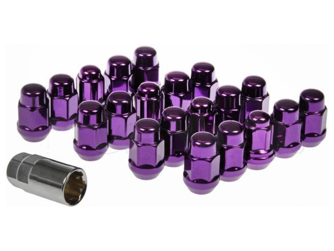 Dorman Purple Acorn Nut Lock Set M12-1.50