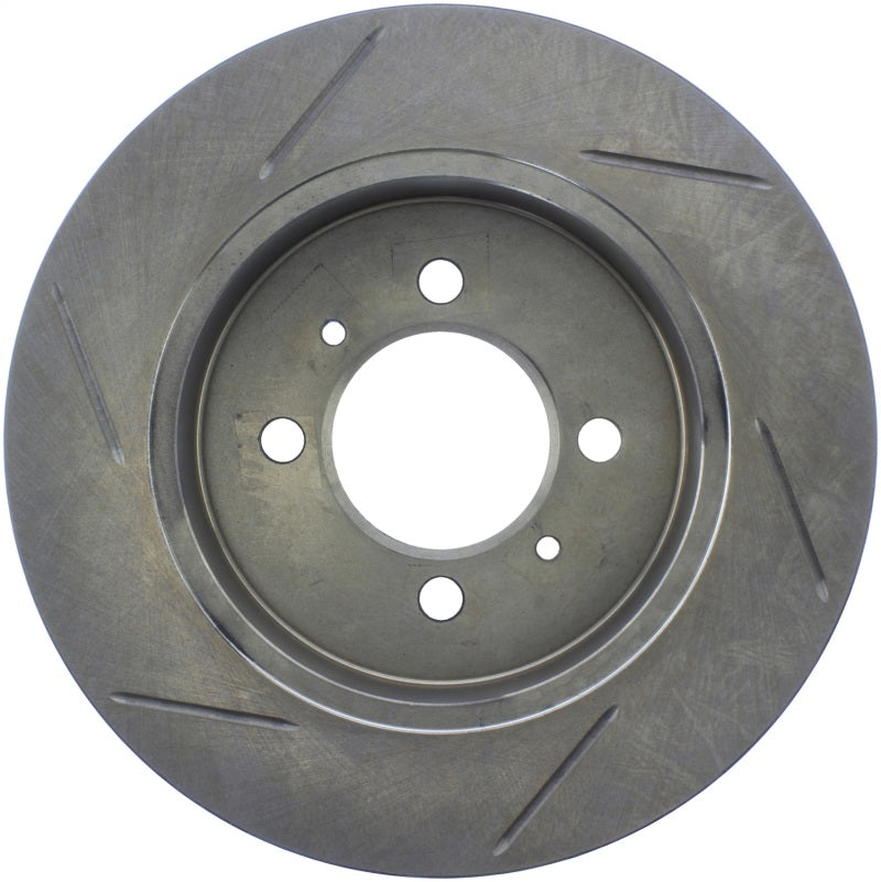 StopTech Sport Slotted Brake Rotor; Rear Left