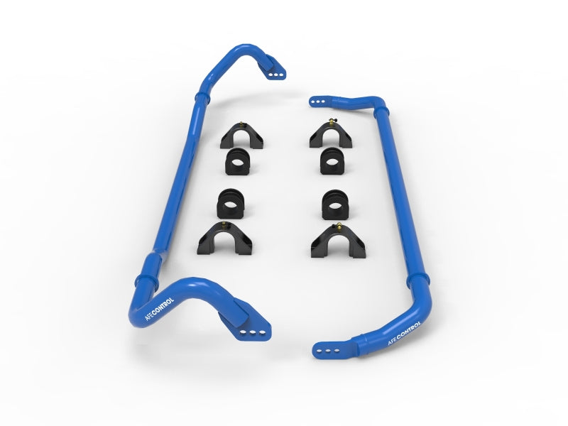 aFe 2020 Chevrolet Corvette C8 Control 3-Way Adjustable Front / Rear Sway Bar Set 440-401008-L