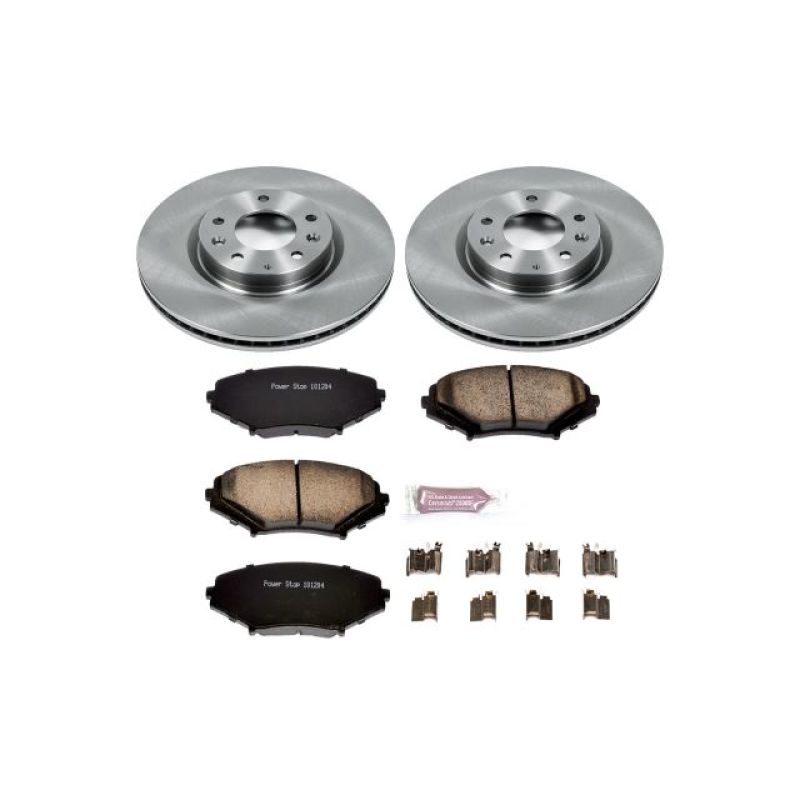 PowerStop PSB Autospecialty Kit Brakes, Rotors & Pads Brake Kits - OE main image