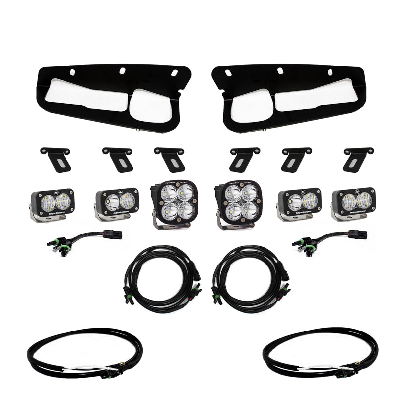 Baja Designs 2021+ Ford Bronco Fog Pocket Kit 21-Up Sportsmen w/Upfitter 447760UP