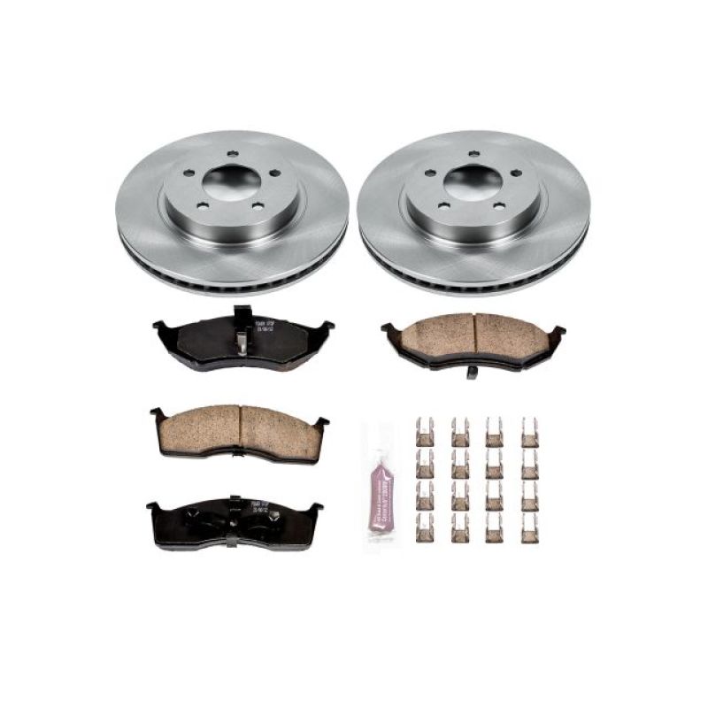 PowerStop PSB Autospecialty Kit Brakes, Rotors & Pads Brake Kits - OE main image