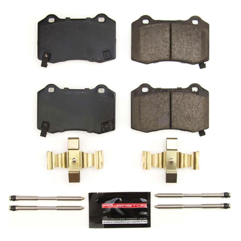 Power Stop 18-21 Jeep Grand Cherokee Rear Z23 Evolution Sport Brake Pads w/Hardware Z23-1053B