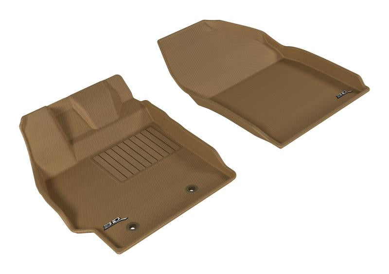 3D MAXpider 2013-2015 Scion XB Kagu 1st Row Floormat - Tan L1SC00511502 Main Image