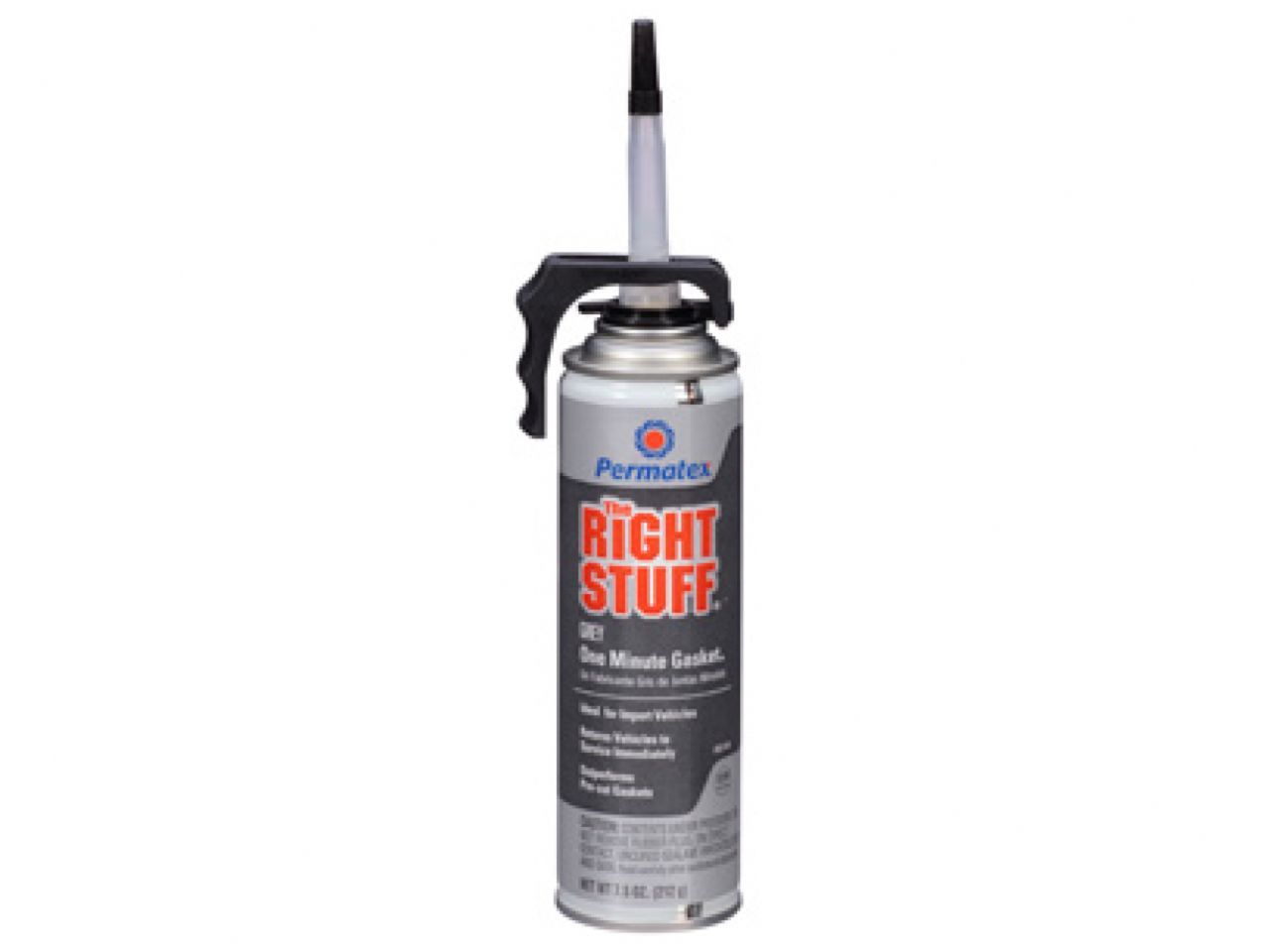 Permatex THE RIGHT STUFF GREY 1 MINUTE GASKET, 3 oz net wt aerosol