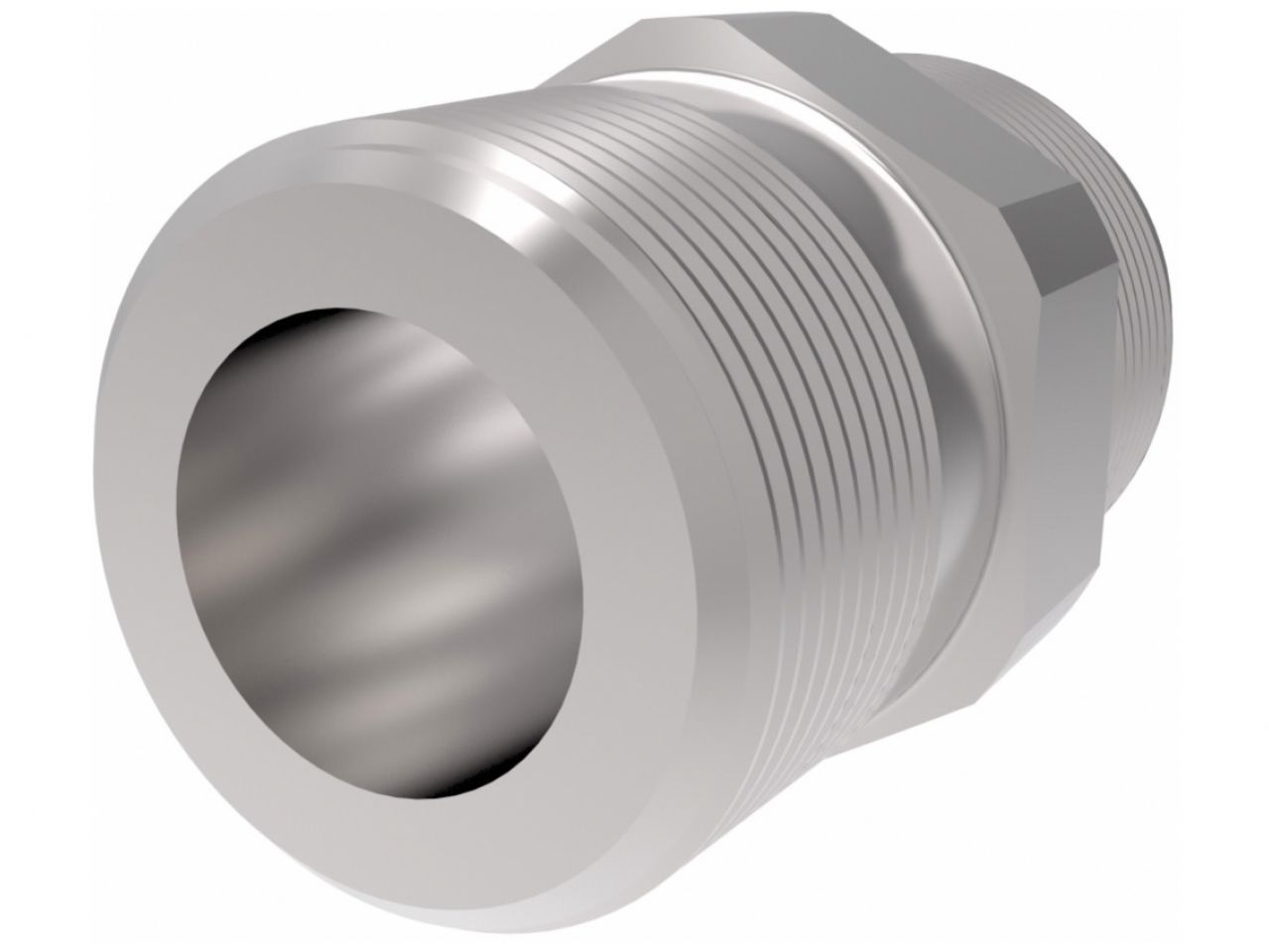 Aeroquip -10AN Hose Fitting Size; 3/8 Male Pipe To Flare; For Holley Electric F