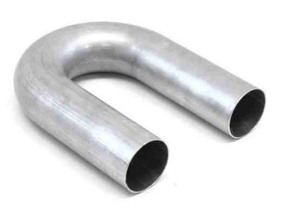 HPS Performance Products HPS 3" OD 180 Degree U Bend 6061 Aluminum Elbow Pipe Tubing 16 Gauge w/ 4" CLR