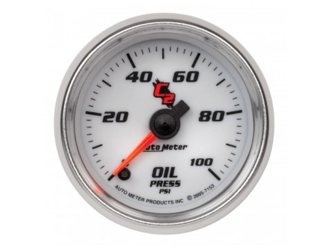 Autometer Oil Pressure Gauge 7153 Item Image