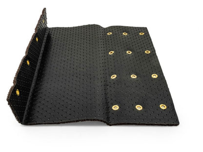Camco Scrub Rug Premium Step Rug - w / UV&TPE Back, 22" x23",Brown