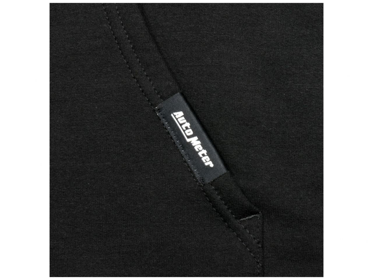 Autometer Zip Hoodie,Vintage,Black,XL