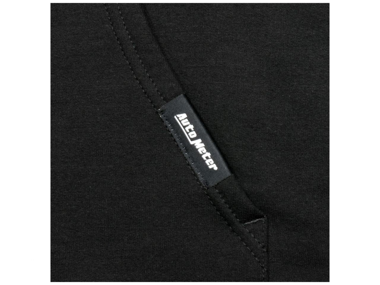 Autometer Zip Hoodie,Vintage,Black,Meduim