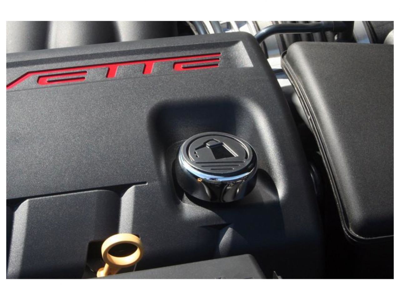 American Car Craft (ACC) Distributor Cap Cover;05-13 C6 Corvette Executive Series Fluid Cap