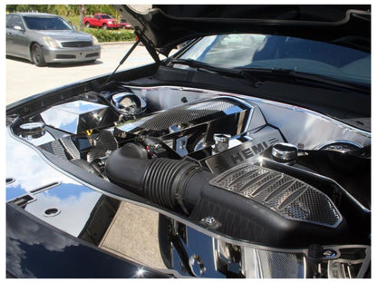 American Car Craft (ACC) Engine Dress Up Kit;09-17 Dodge Challenger 5.7L Polished Plenum Cover