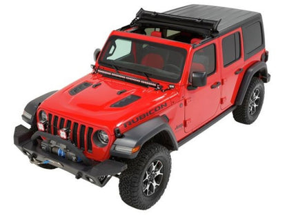 Bestop Soft Top; Sunrider; Black Diamond; Vinyl; Without Doors