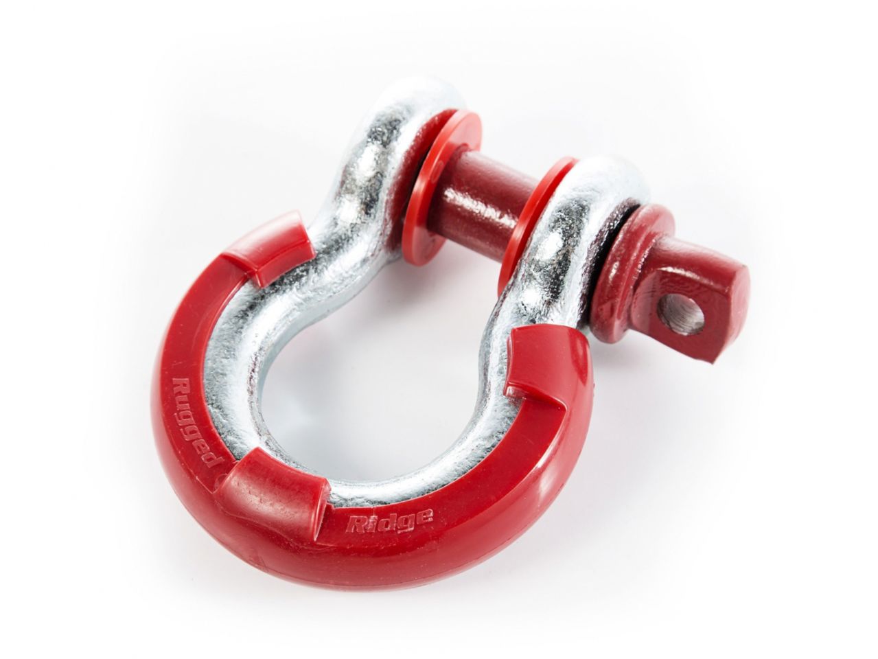 Rugged Ridge D-Ring Isolator Kit,Red 2 Pair,3/4 Inch