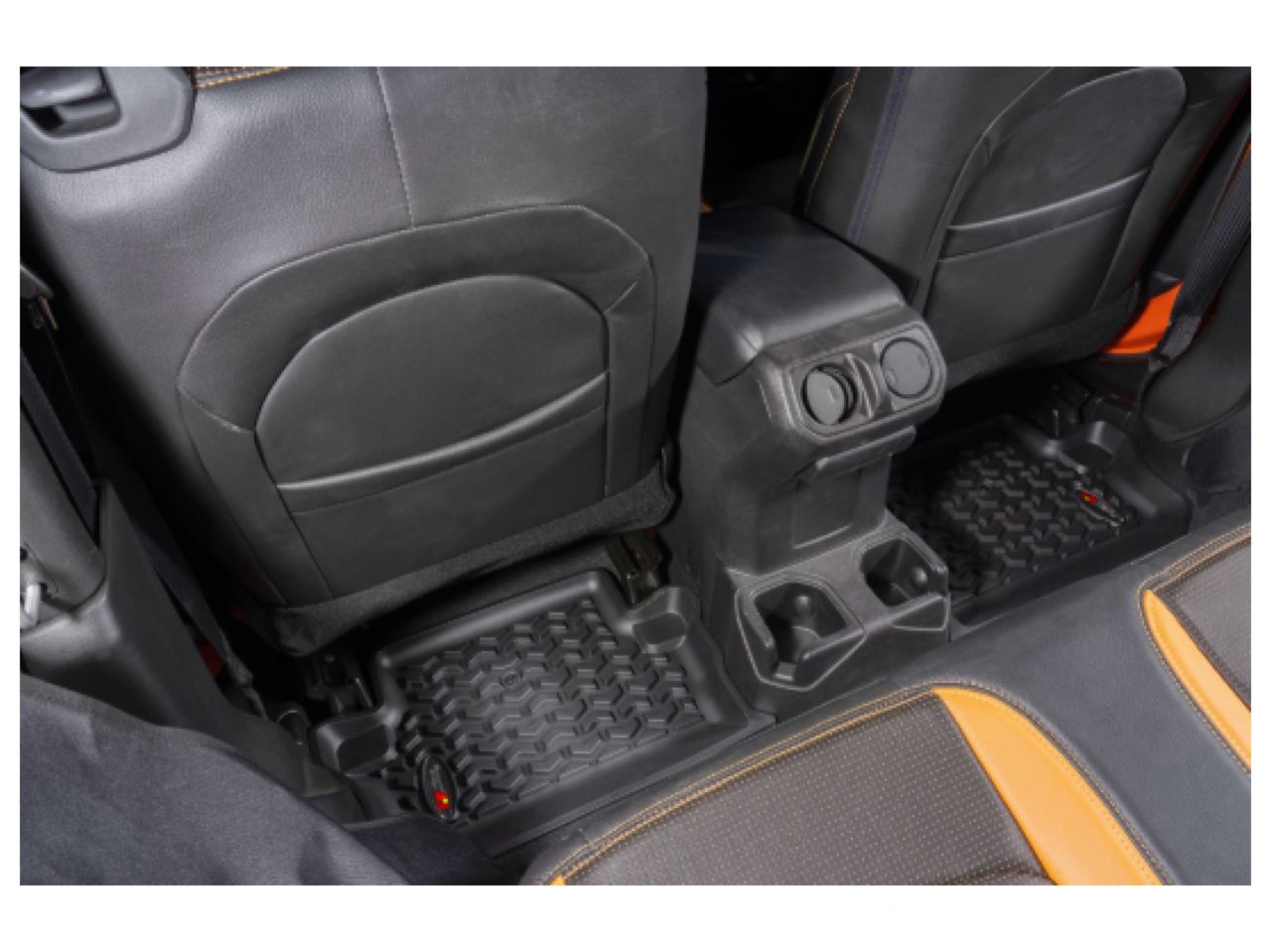 Rugged Ridge All Terrain Floor Liner Set;18-19 Jeep Wrangler JL 2-dr (Full Cargo)