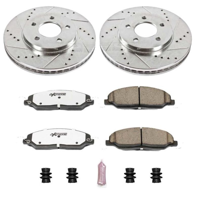 PowerStop PSB Z26 Street Warrior Kit Brakes, Rotors & Pads Brake Kits - Performance D&S main image