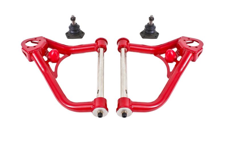 BMR 67-69 1st Gen F-Body Non-Adj. Upper A-Arms (Polyurethane) - Red AA005R Main Image