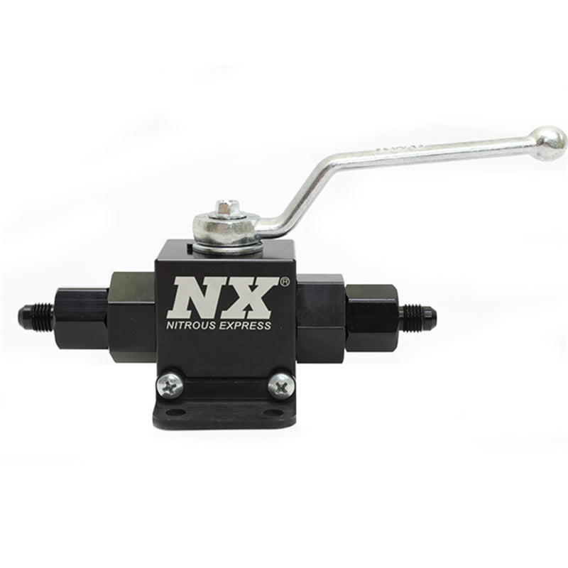 Nitrous Express Lightweight Billet In-Line Valve 1.5in I.D (4AN Fitting) 15159-4