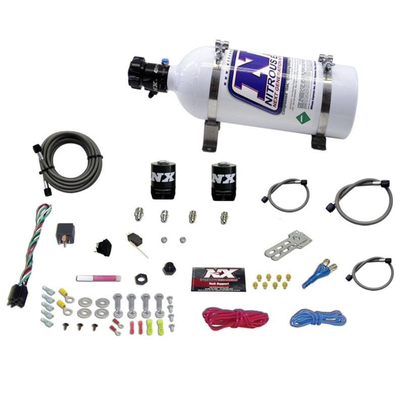 Nitrous Express All Dodge EFI Single Nozzle Nitrous Kit (35-150HP) w/5lb Bottle 20921-05 Main Image