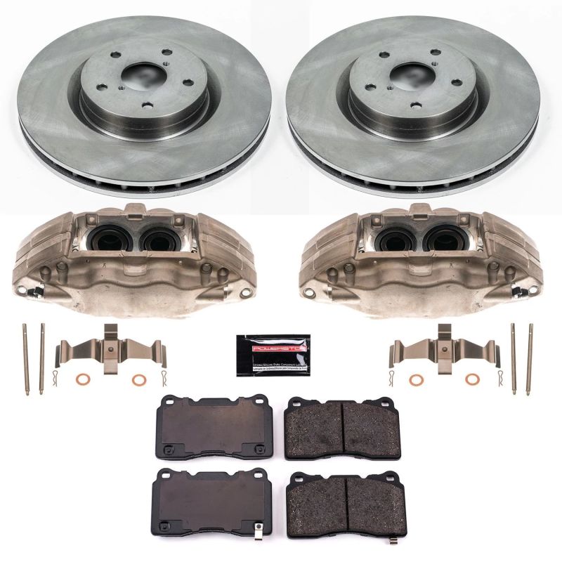 PowerStop PSB Autospecialty Kit w/Cals Brakes, Rotors & Pads Brake Kits - OE main image