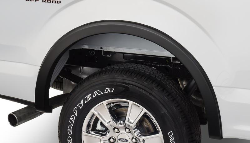 Bushwacker 15-17 Ford F-150 Styleside OE Style Flares 2pc 67.1/78.9/97.6in Bed - Black 20096-02 Main Image