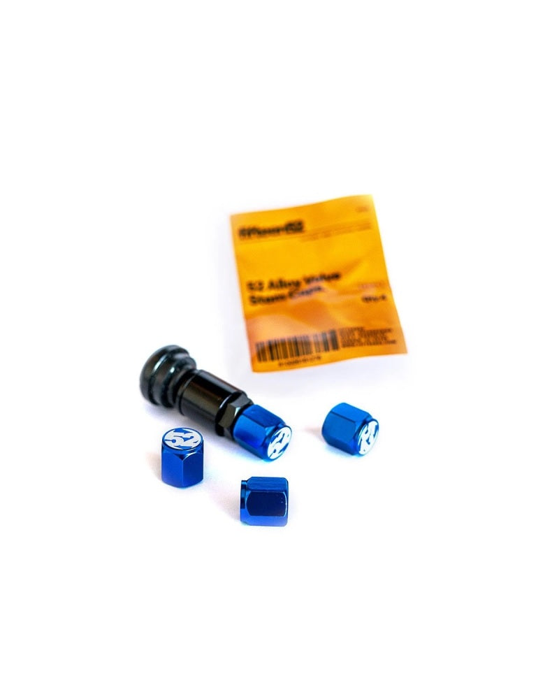 Fifteen52 Valve Stem Cap Set - Blue - 4 Pieces 52-VALVE-PACK-BLUE