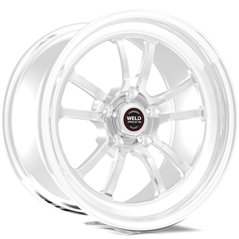 Weld S70 20x10 / 5x4.75 BP / 7.3in. BS Polished Wheel (High Pad) - Non-Beadlock 70HP0100B73A