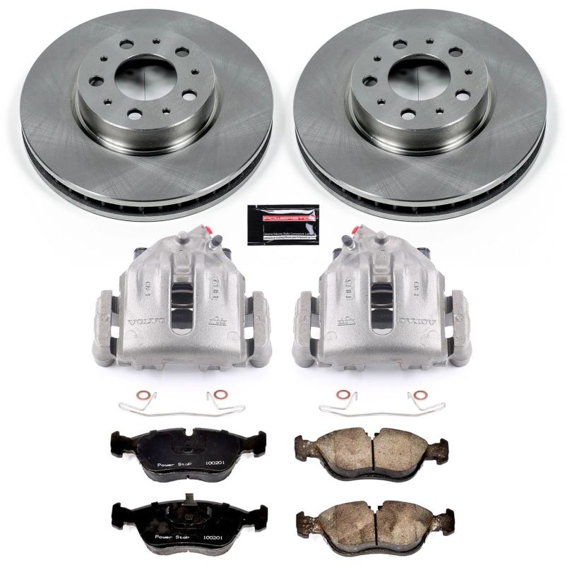 PowerStop PSB Autospecialty Kit w/Cals Brakes, Rotors & Pads Brake Kits - OE main image