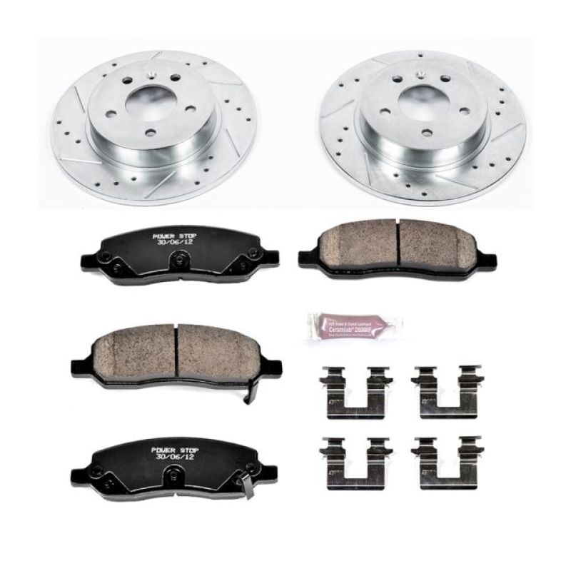 PowerStop PSB Z23 Evolution Kit Brakes, Rotors & Pads Brake Kits - Performance D&S main image