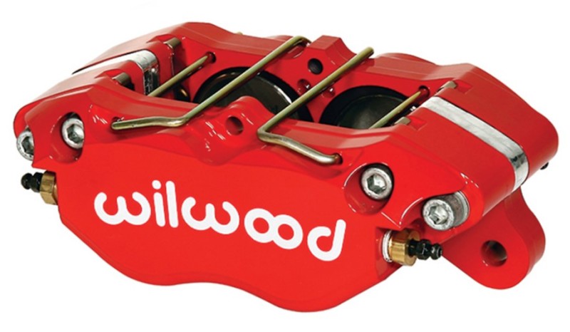 Wilwood Caliper-Dynapro, 5.25" mt.-Red, 1.00" Pistons, .81" Disc