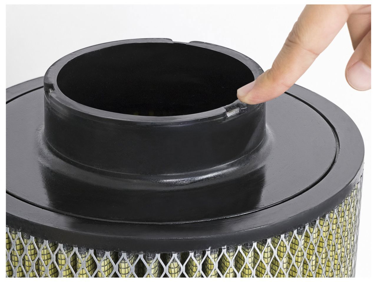 aFe Magnum FLOW PRO GUARD7 Universal Air Filter w/ Pre-Filter 4 F x 8-1/2