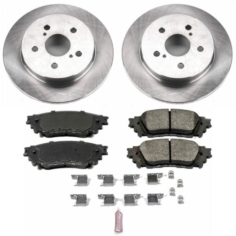 PowerStop PSB Autospecialty Kit Brakes, Rotors & Pads Brake Kits - OE main image